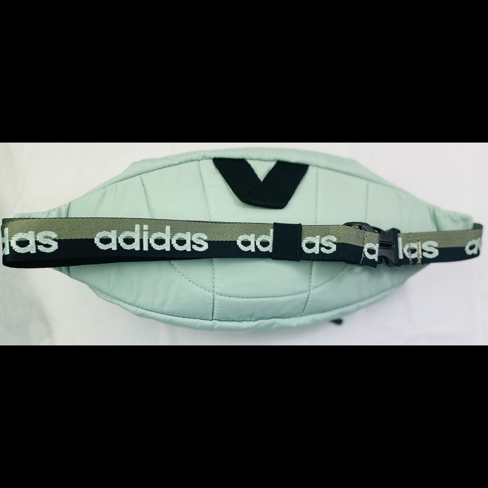 Adidas Core Waist Pack Sport Pouch bag Green/Black - Picture 5 of 10